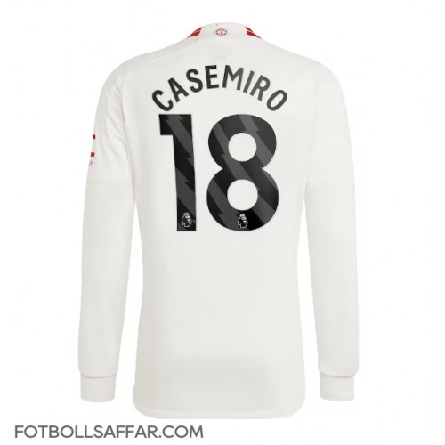 Manchester United Casemiro #18 Tredjeställ 2023-24 Långärmad